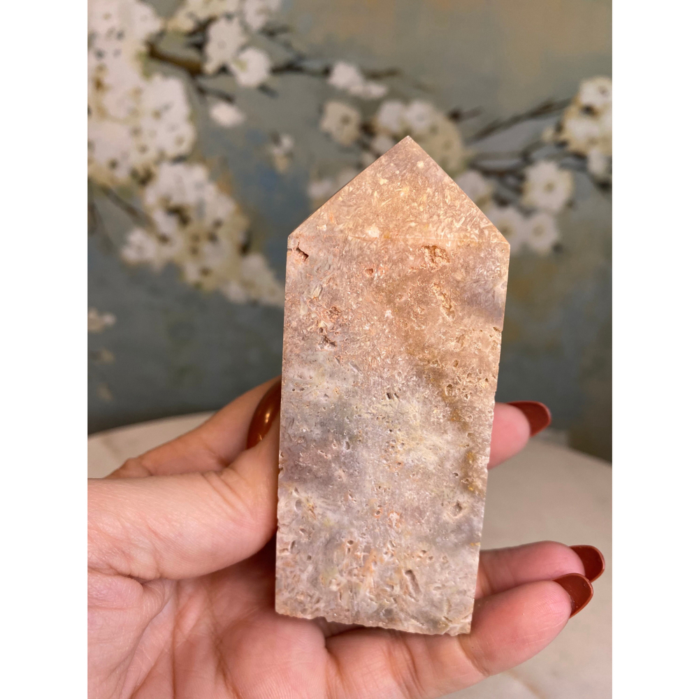 Pink amethyst tower point - Picture 7 of 10